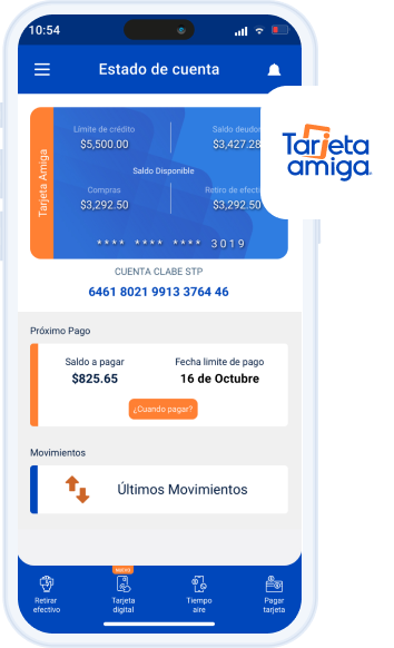 App Tarjeta amiga